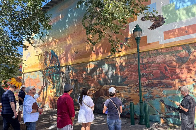 Mural Tour of Historic Downtown Flagstaff - Mural Alley and the pleasure of looking up