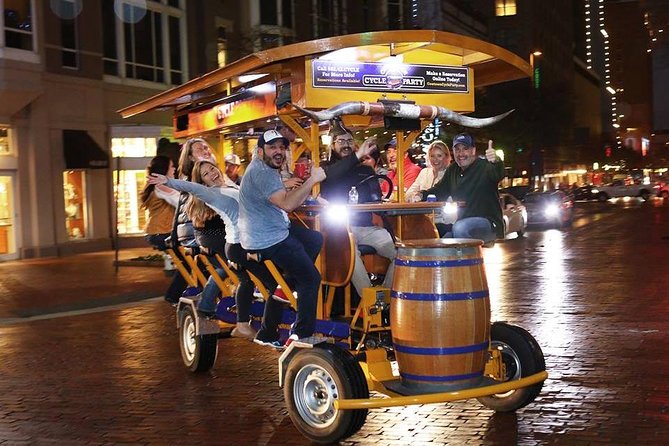 Murals & Mimosas - Cowtown Cycle Party BYOB Public Tour - Key points to know before you book