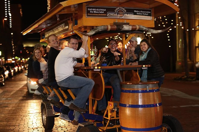 Murals & Mimosas - Cowtown Cycle Party BYOB Public Tour - Fitness, age, and weather considerations