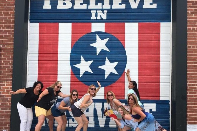 Murals of Nashville Instagram Tour by Golf Cart - Marathon Village and Music Row