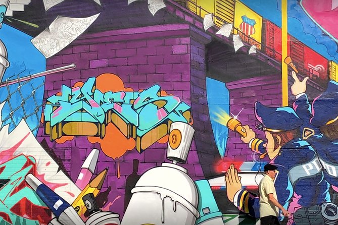 Museum of Graffiti Admission - The exterior walls and the wider Wynwood walk