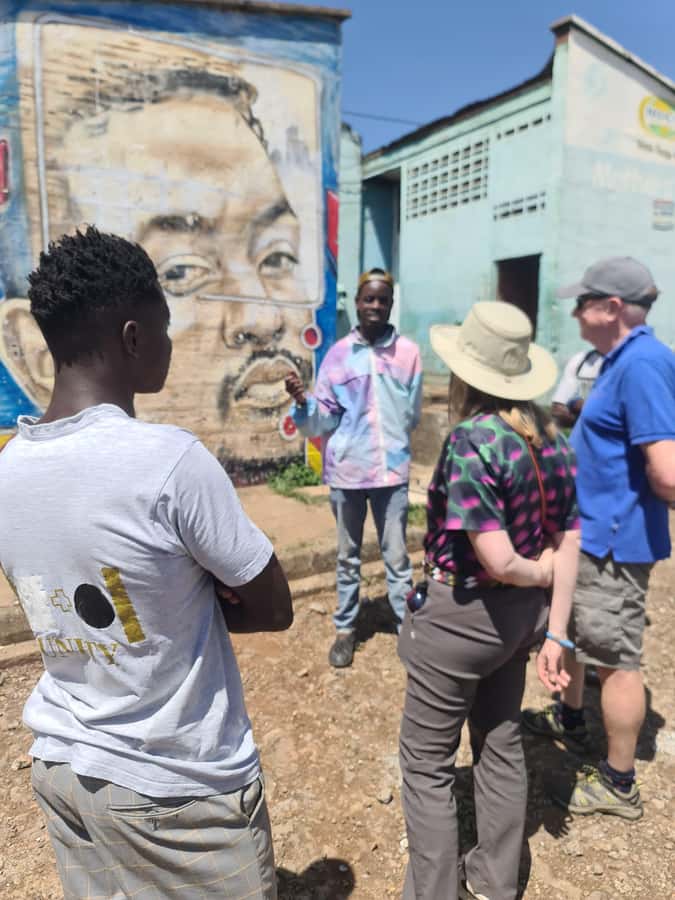 Nairobi: Kibera Street Art Tour with Local Artists - Following the murals through Kibera