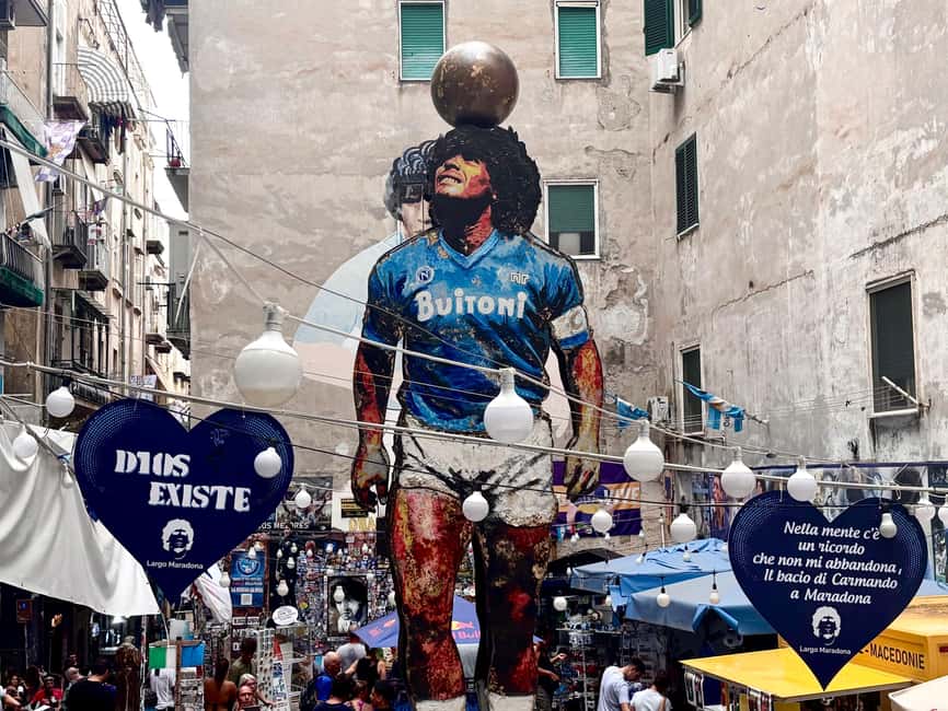 Naples: Football Tour with Maradona Stadium & Mural - Meeting at Napoli Centrale and getting started