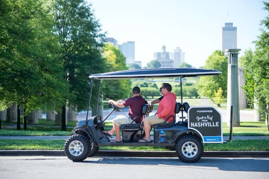 Nashville: Sights, Street Art & Brewery Tour by Golf Cart - Meeting your guide and setting the route