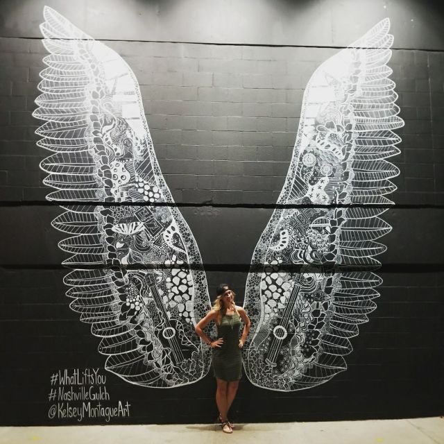 Nashville: Street Art & Instagram Golf Cart Tour - The Gulch: Nashville’s best-known mural stop