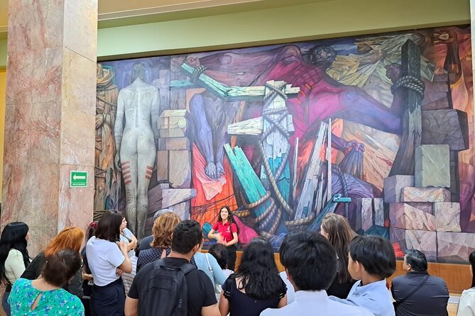 Palace of Fine Arts Mural Tour - Tamayo, Rodríguez Lozano, and a wider view