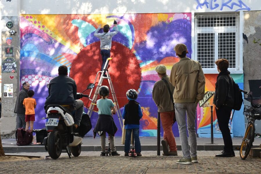 Paris: Belleville Street Art Tour with an Artist - The neighborhood story behind the art