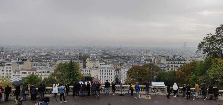 Paris: Montmartre Street Art Tour with an Artist - The church, the views, and the city below