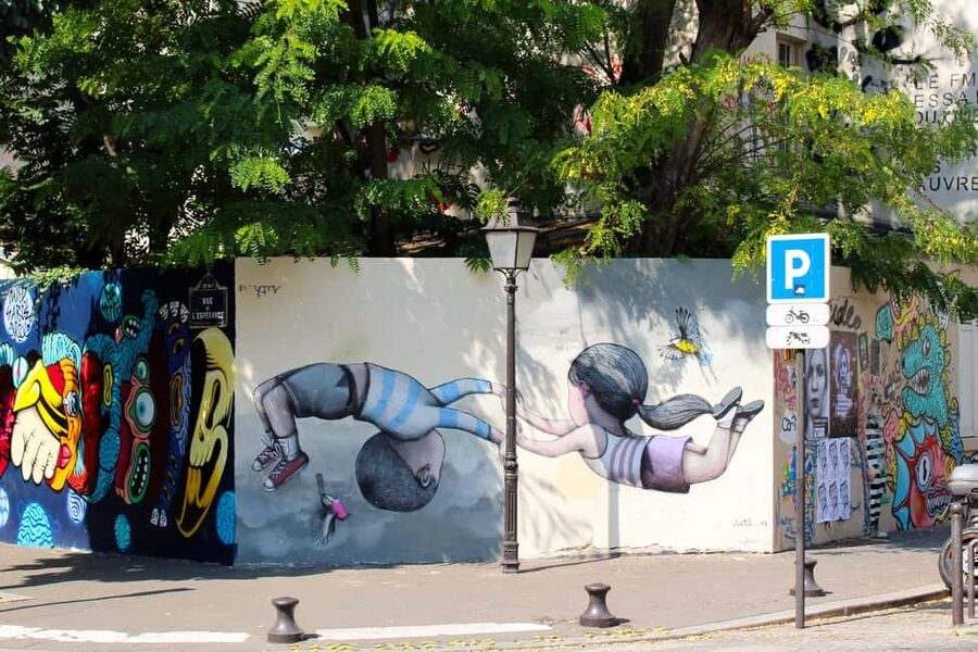 Paris Street Art at La Butte-aux-Cailles - Meeting the artists behind the walls