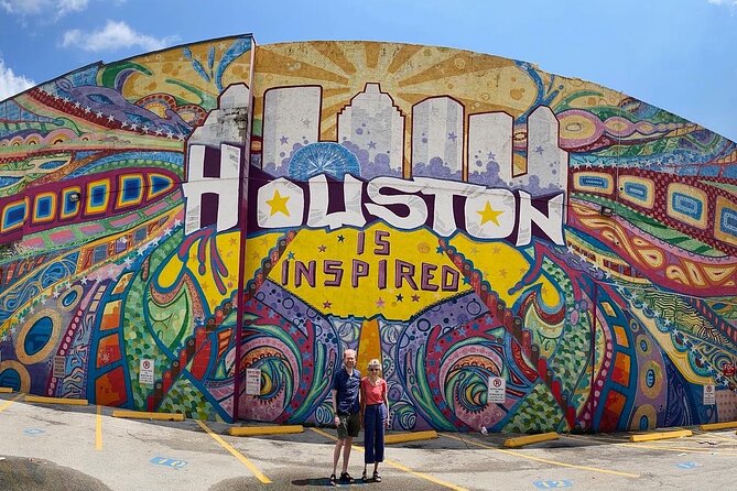 Private 3-in-1 Sightseeing, Brewery, and Mural Tour of Houston by Cart - Murals add color and photo stops