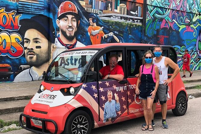 Private 3-in-1 Sightseeing, Brewery, and Mural Tour of Houston by Cart - Starting at Houston’s original town square