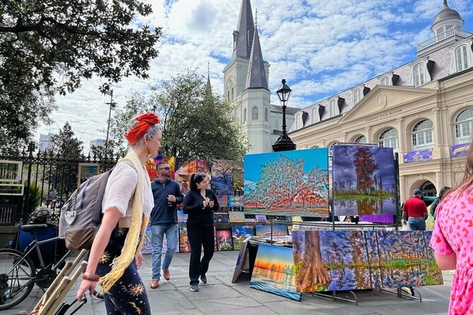 Private Art and Street Art Tour of New Orleans with Lunch - A guide-led experience, not a fixed group script