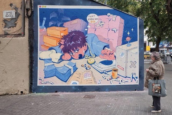 Raval Street Art and Graffiti Guided Tour in Barcelona - Reading the art instead of merely photographing it