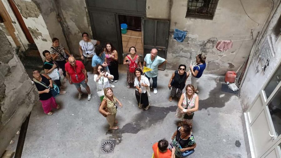 Rione Sanità: tour among street art, architecture, folklore - Palazzo Sanfelice and a Different View of Local Design