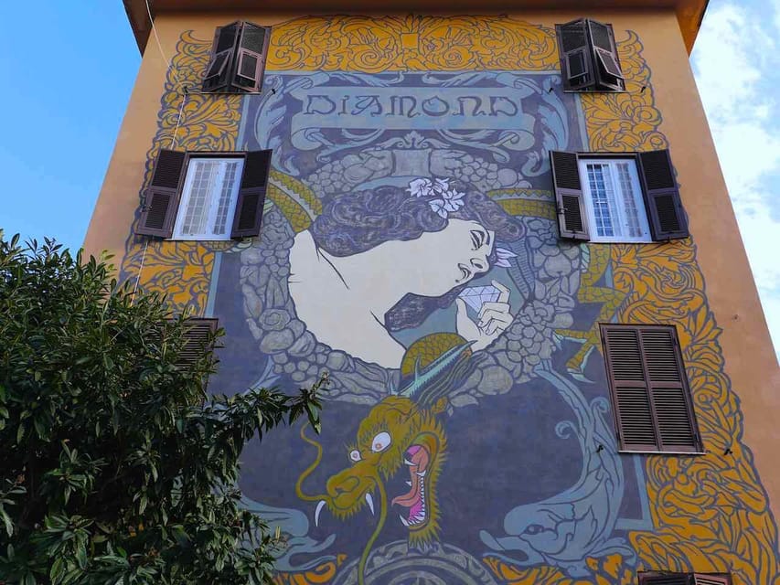 Rome street art tour: off the beaten path with a local guide - Murals that connect art with local stories