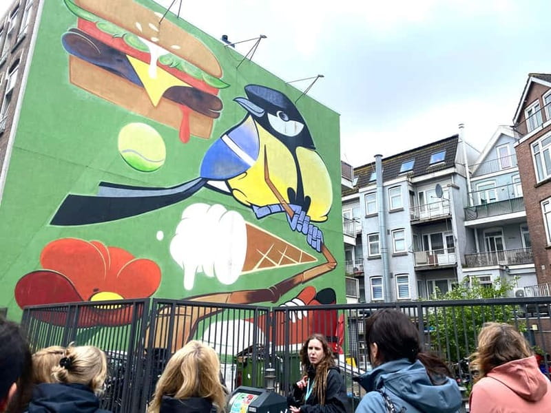 Rotterdam Street Art tour: Including specialised guide - Starting at Rotterdam Central Station
