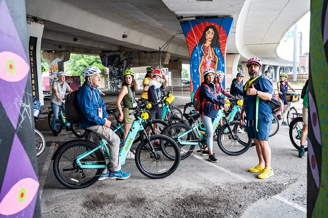 San Antonio E-Bike Tour: Murals, Street Art and Hidden Gems - The Pearl: a short stop with a different feel
