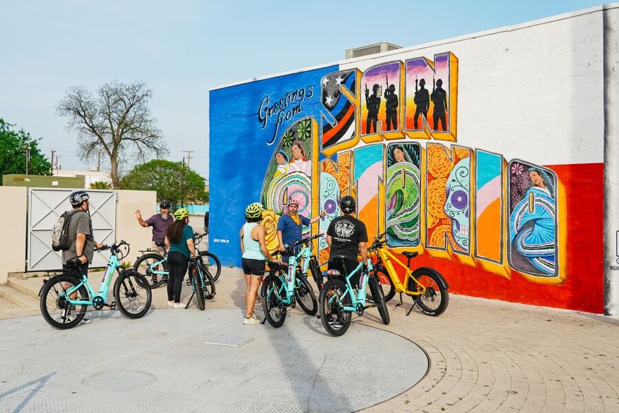 San Antonio: Murals & Hidden Gems E-Bike Tour - Market Square and San Antonio’s Public Art Story