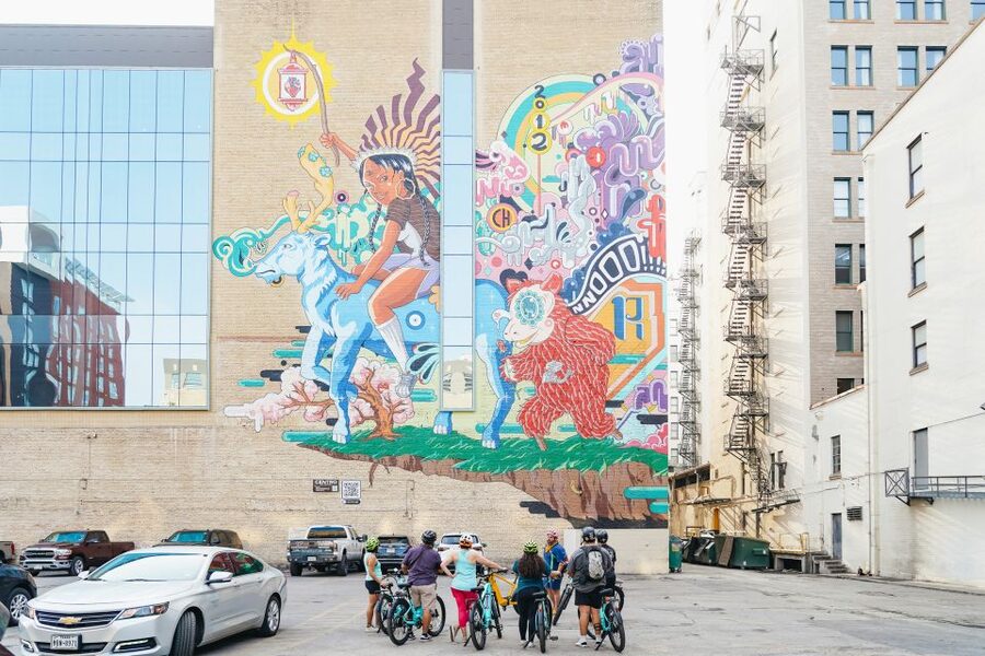 San Antonio: Murals & Hidden Gems E-Bike Tour - The Pearl District and the D.R.E.A.M. District
