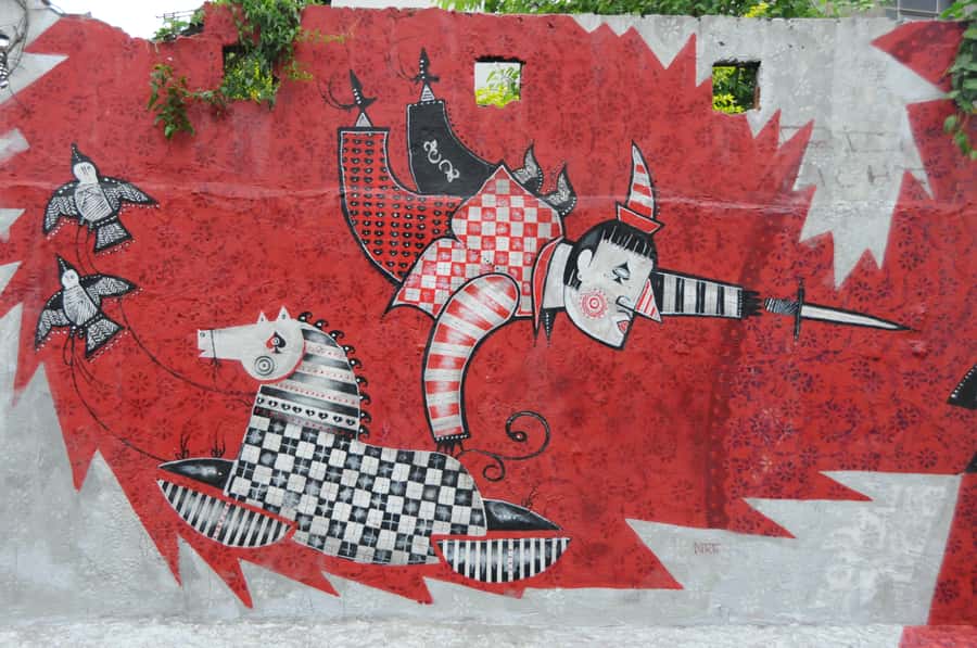 São Paulo Street Art Tour - The street art gallery gives the tour a clear finish