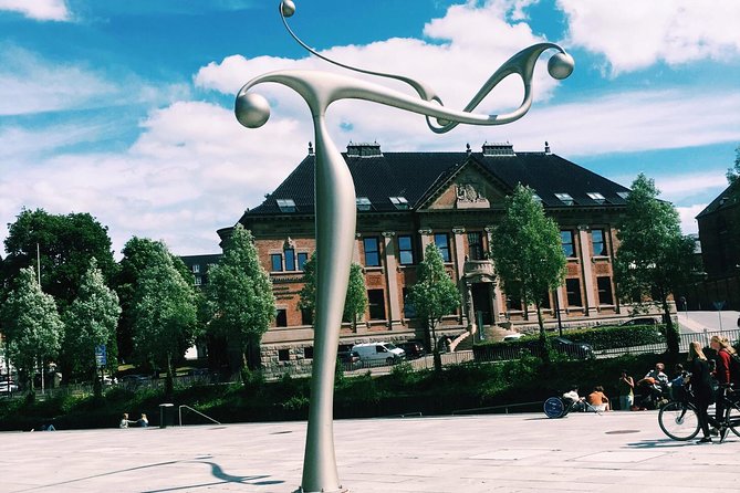 Street Art and Rooftops of Aarhus, Denmark - City Hall, monuments, and the official centre