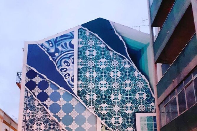 Street Art at Lisbon - Rossio begins the tour in Lisbon’s main square