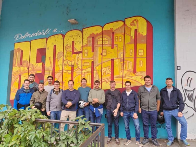Street Art E Scooter tour - Why Belgrade works so well for a street art tour