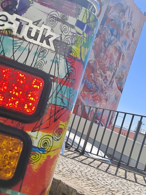 Street Art Lisbon: Tuk Tuk Tour - Why a tuk tuk works for Lisbon street art