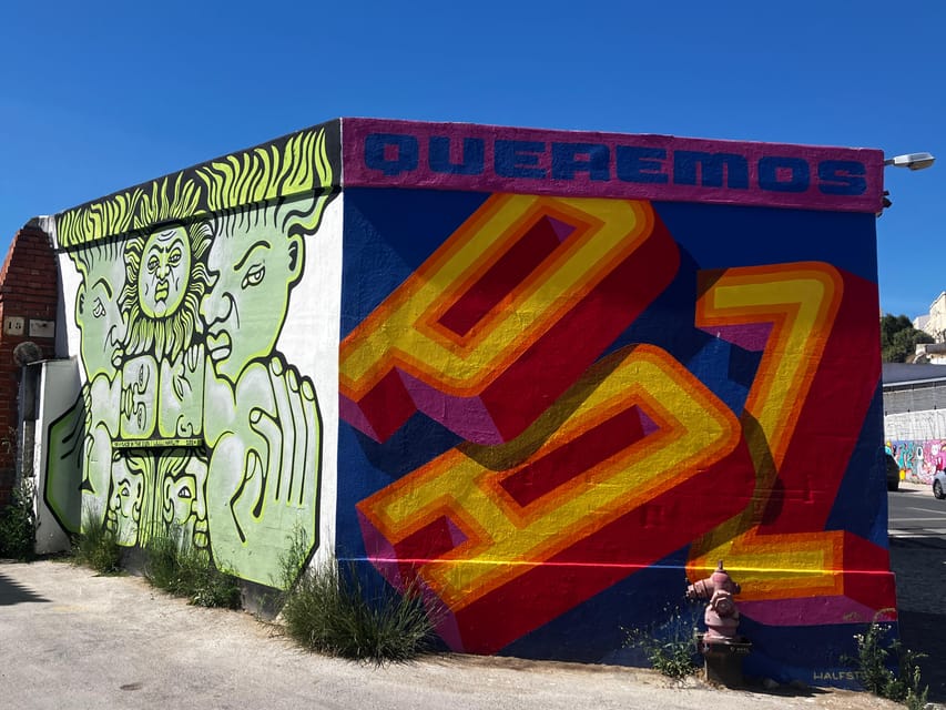 Street Art Lisbon: Tuk Tuk Tour - Marvila: a change of pace and setting