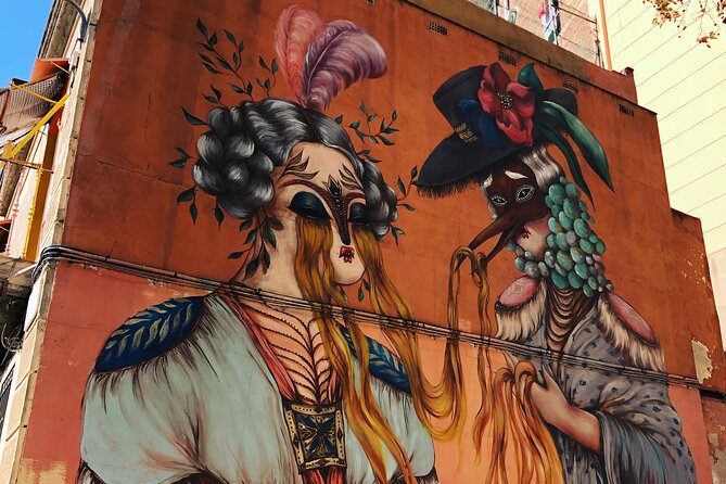Street Art, Sculptures & Crime Stories Walking Tour – Barcelona - The Gothic Quarter puts new art against old stone
