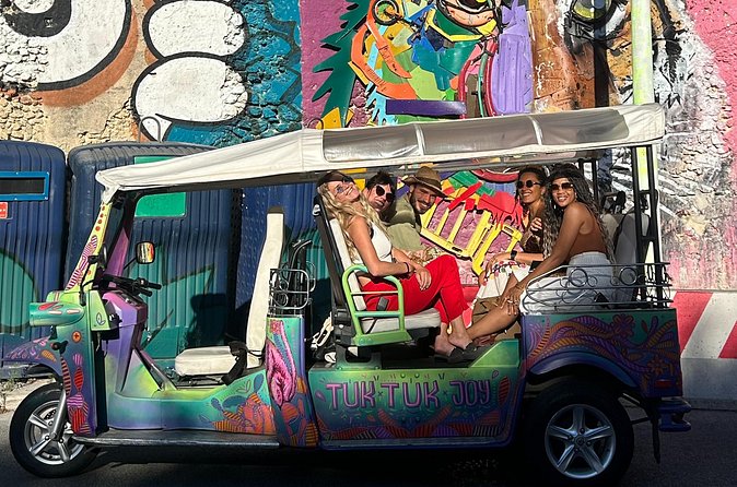 Street Art Tour by Tuk Tuk Joy - Marvila, industrial edges, and 8 Marvila