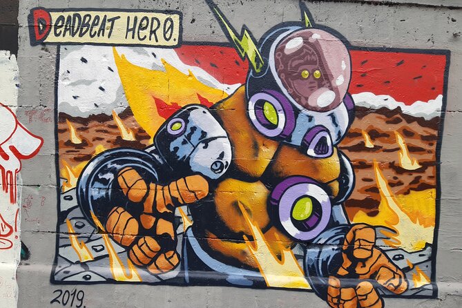 Street Art Tour in Vienna - One hour along the Danube Canal