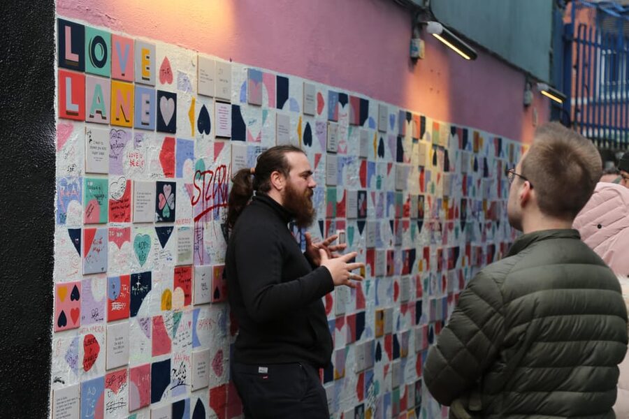Street Art Walking Tour - Project Arts Centre and Crampton Court