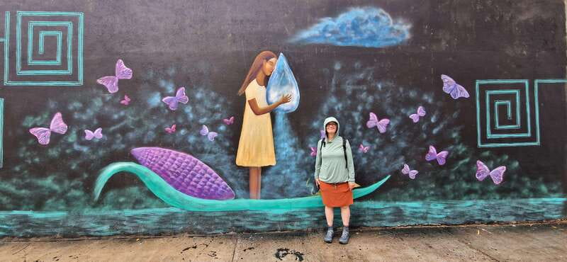 Street Art with an artist - The strongest reason to book early in your Oaxaca stay