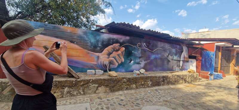 Street Art with an artist - The walking conditions and practical details