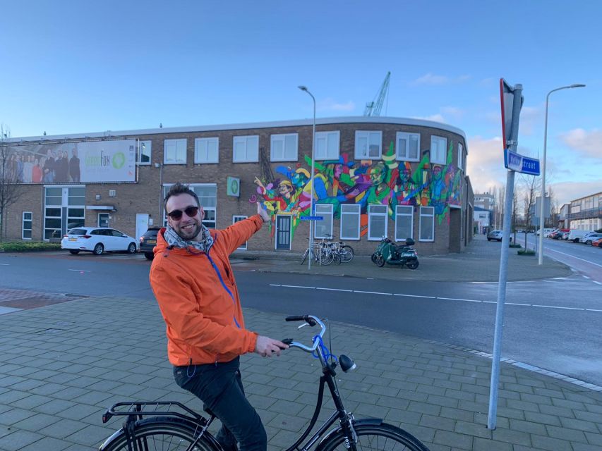 The Hague: Street Art Tour by Bike - Ninety minutes in Nieuw Binckhorst