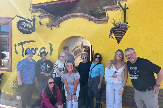 Tucson Food Tours- Locally Owned Mural and History Tour - The unnamed hotel landmark and Tucson’s difficult past