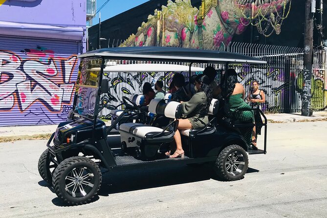 Wynwood Graffiti Golf Cart Small-Group Tour - The first 45 minutes: seeing Wynwood beyond the famous walls