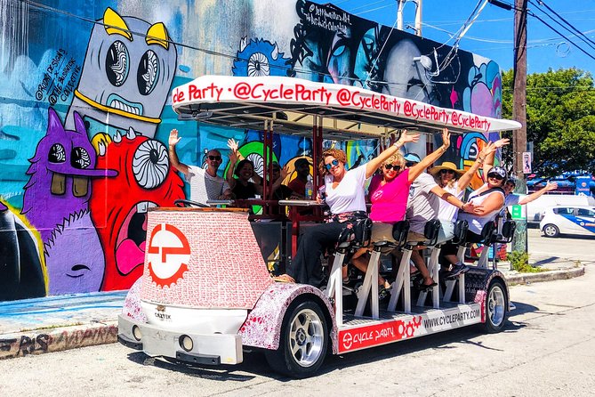 Wynwood Graffiti InstaTour on a Party Bike - Starting at 10:30 am on North Miami Avenue