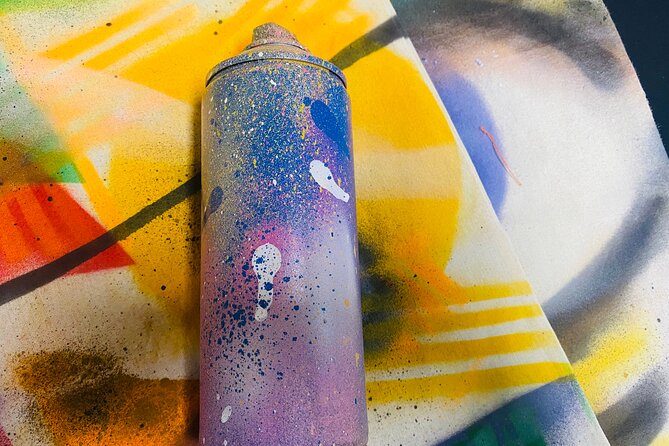 Wynwood Graffiti Spray Paint Station - The Safety Briefing Comes First